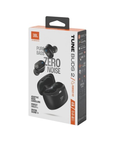 Simsiz qulaqlıqlar JBL Tune Buds 2 Black - JBL Tune Buds 2 Black