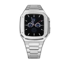 Qayış və çexol SW673 Apple Watch 41 mm üçün Silver