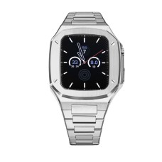 Qayış və çexol SW673 Apple Watch 41 mm üçün Silver