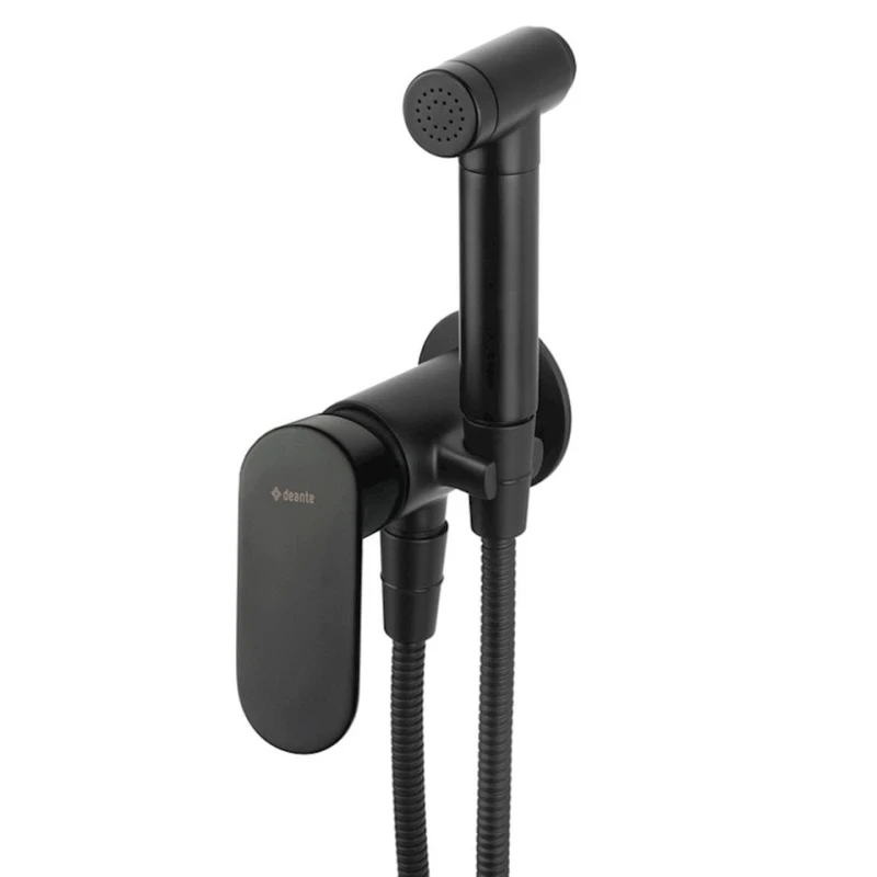 Смеситель для биде Deante Alpinia BGA N34M, скрытого монтажа, латунь, черный Смеситель для биде Deante Alpinia BGA N34M, скрытого монтажа, латунь, черный
