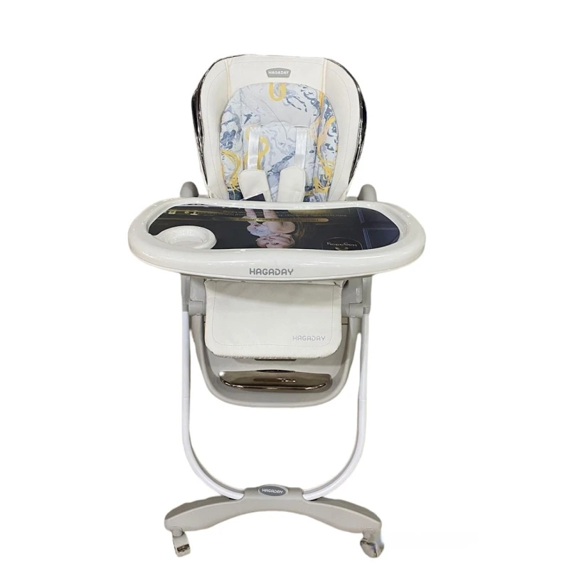 Детский стульчик для кормления YS05 White-Gold