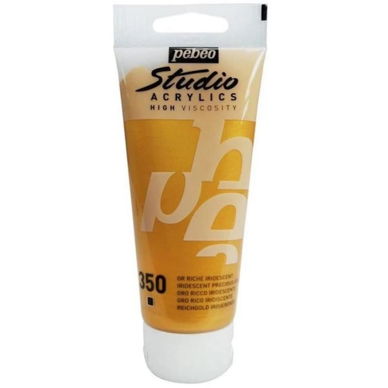 Акриловая краска Pebeo Studio Acrylics Precious Gold, 100 мл