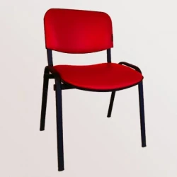 Офисный стул Evalar ALD_OD_002, кожа, красный