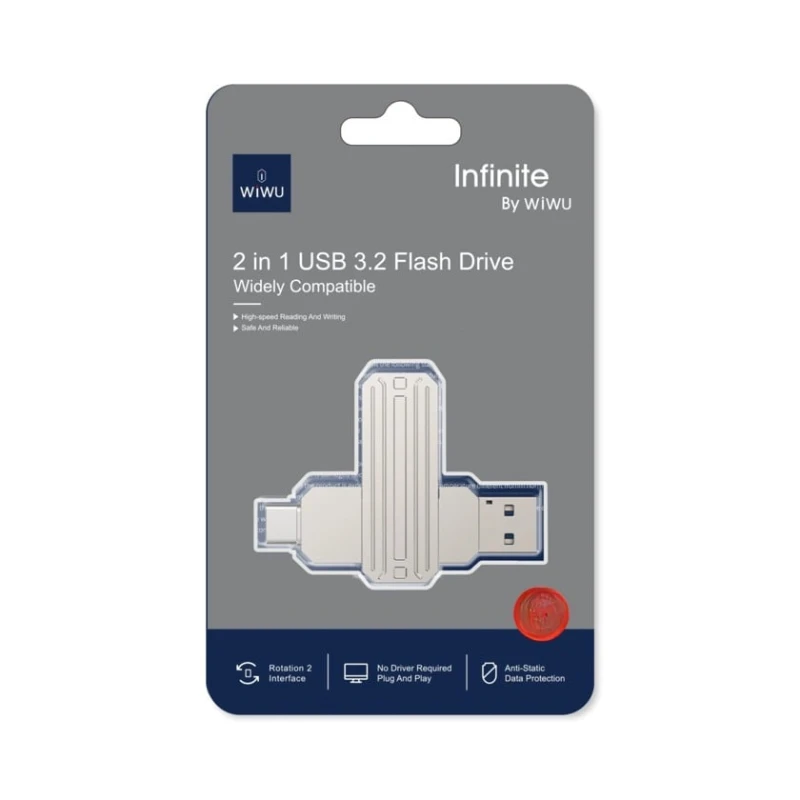 Флешка Wiwu Wi-FD003 256G