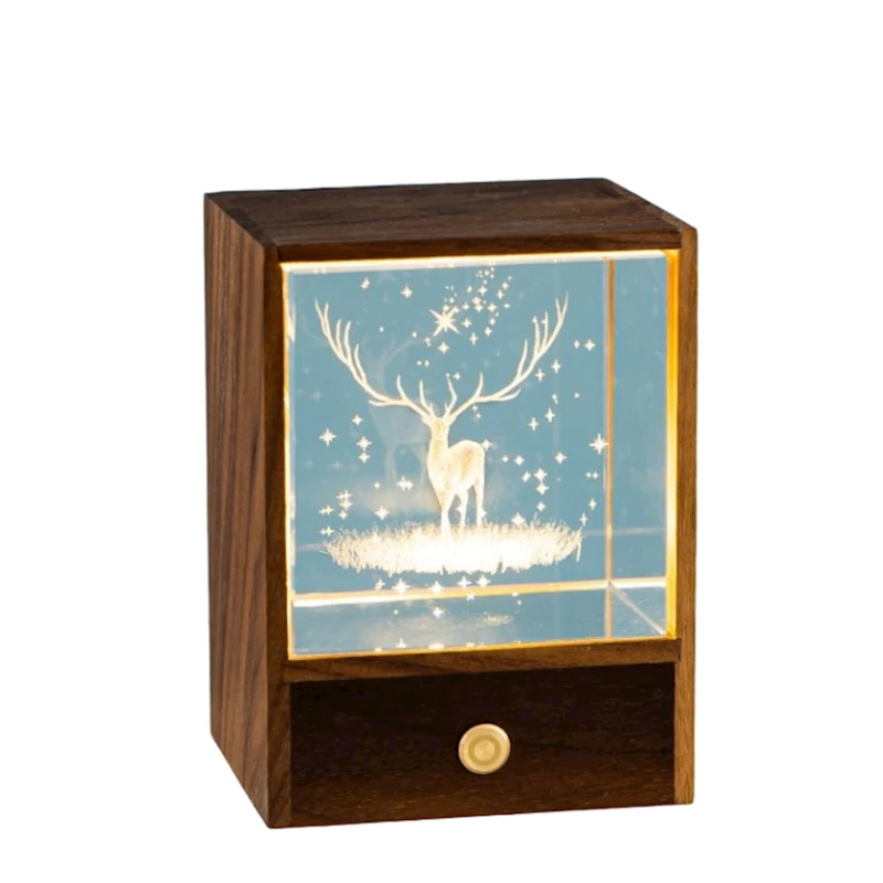 Dekorativ lampa Elk Crystal Night Light Ornament