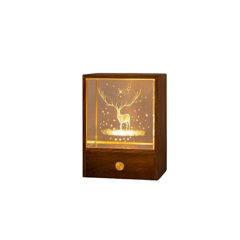 Dekorativ lampa Elk Crystal Night Light Ornament