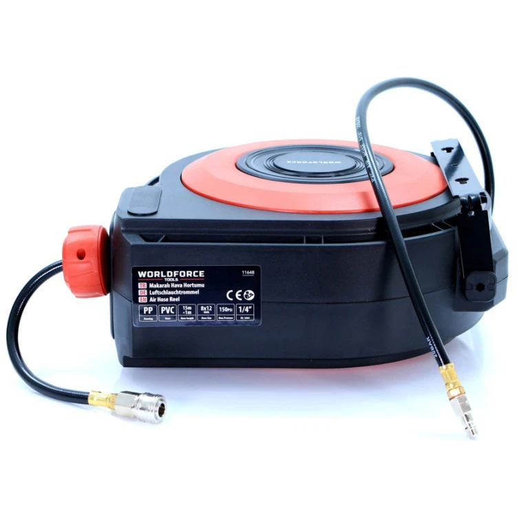 Катушка для воздушного шланга Worldforce 11648, 15+1 м