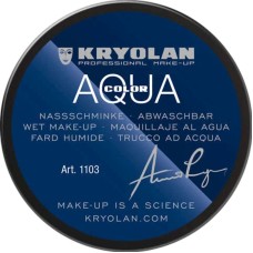 Akvaqrim krem Kryolan Deep Black, 55 ml