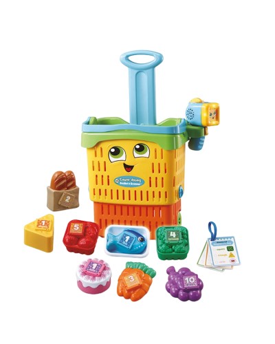 İnkişaf etdirən oyuncaq VTech Count Along Basket & Scanner 80-614203, 2-5 yaş
