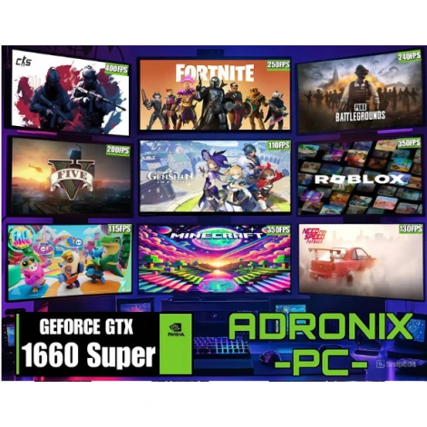 Kompüter 24IPS INTEL I7-GTX-1660S-16GB-SSD512