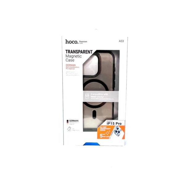 Чехол Hoco Premuim для iPhone 15 Pro Black