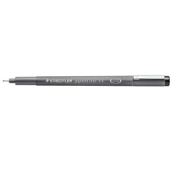 Кaпиллярная ручка Staedtler Pigment Liner, 0.4 мм, черная