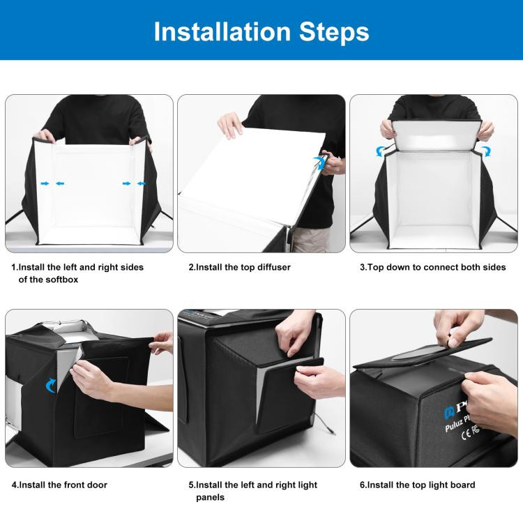 Фотобокс для предметной съемки Puluz PU5042EU Фотобокс для предметной съемки Puluz PU5042EU