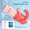 Köpük Maşını Angel Elektrik Bubble Maşın Angel-Pink01RAX İşıq və Musiqi ilə