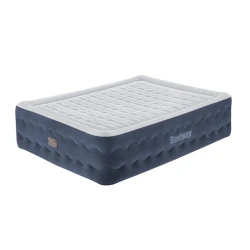 Надувная кровать BestWay 6716P, ПВХ, синяя, 152x203x51см