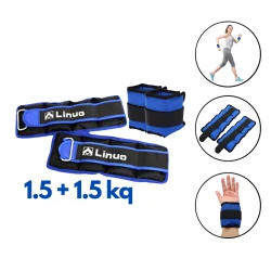 Yük dəsti 2167, 2 əd hər biri 1.5 kq, mavi Yük dəsti 2167, 2 əd hər biri 1.5 kq, mavi