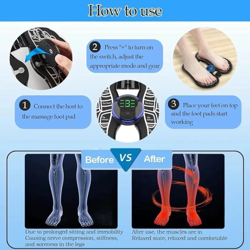 Электрический массажер для ног Электрический массажер для ног