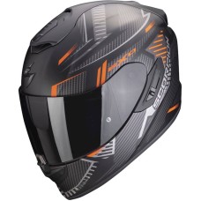 Motosiklet dəbilqəsi Scorpion EXO-1400 Evo Air Shell Matt Black-Orange L