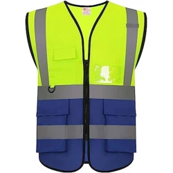 Жилет, желтый/синий Жилет, желтый/синий