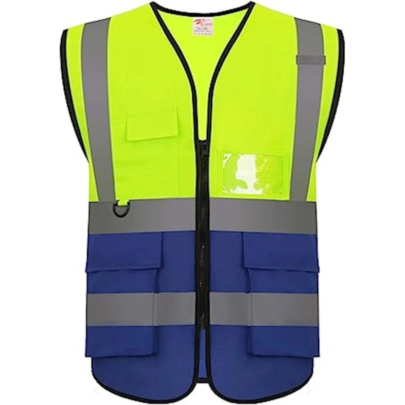 Jilet, sarı/göy Jilet, sarı/göy