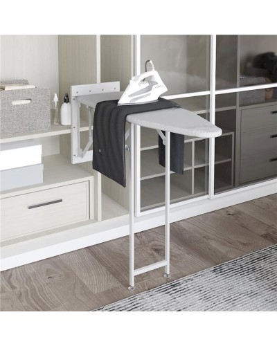 Ütü masası Starax S-6611-W, 150x340x1480 mm, ağ