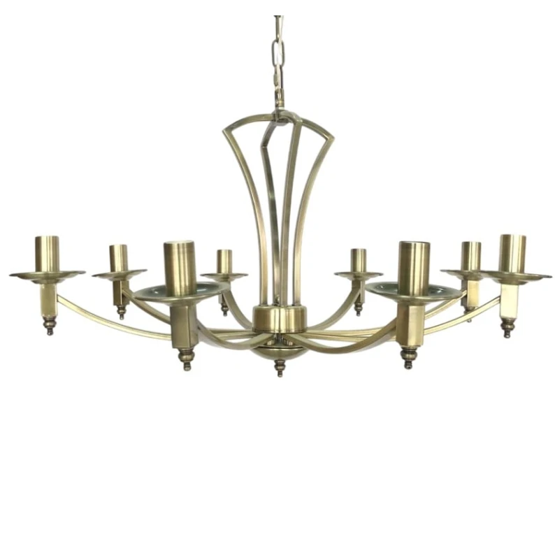 Люстра подвесная Şəms Aydınlatma 8124-8 AB, золотистая Люстра подвесная Şəms Aydınlatma 8124-8 AB, золотистая