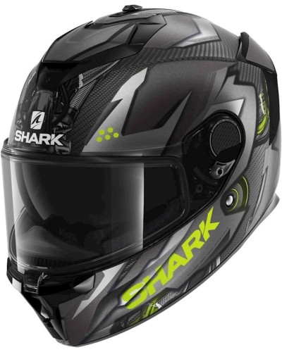 Motosikl dəbilqəsi Shark Spartan GT Carbon Urikan DAY, karbon, boz, ölçü L