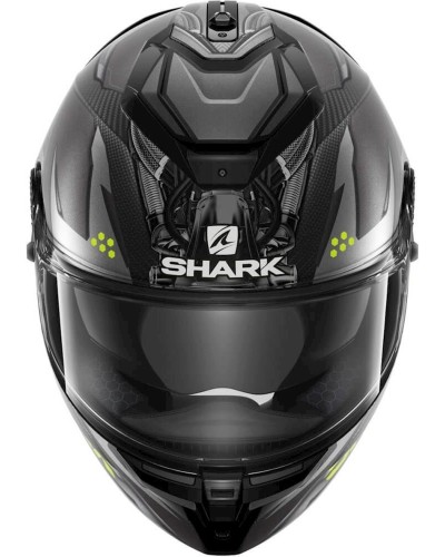 Motosikl dəbilqəsi Shark Spartan GT Carbon Urikan DAY, karbon, boz, ölçü L