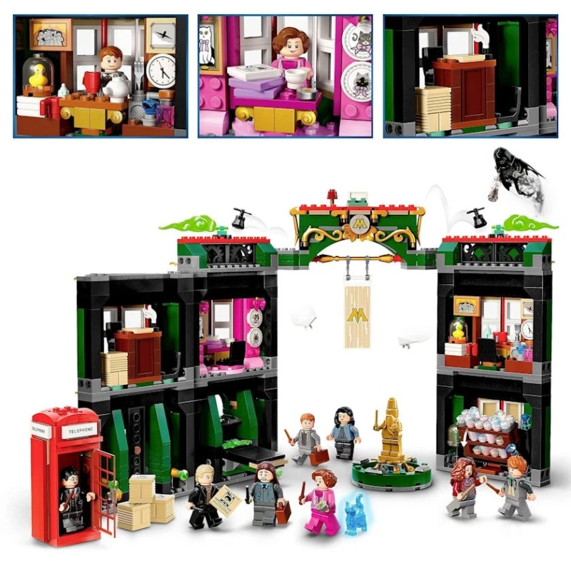 Конструктор LEGO Harry Potter The Ministry of Magic 76403, 9+ лет, 990 элементов