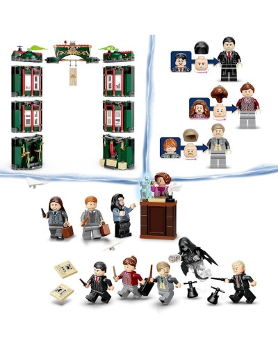 Konstruktor LEGO Harry Potter The Ministry of Magic 76403, 9+ yaş, 990 hissə