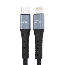 Кабель PZX V201P Type-C to Lightning Black