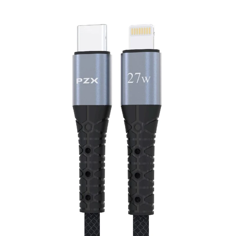 Кабель PZX V201P Type-C to Lightning Black Кабель PZX V201P Type-C to Lightning Black
