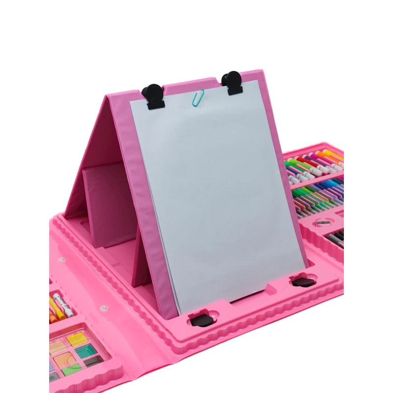 Набор для творчества Super Mega Art Set SS-SET208P, 208 шт, розовый Набор для творчества Super Mega Art Set SS-SET208P, 208 шт, розовый