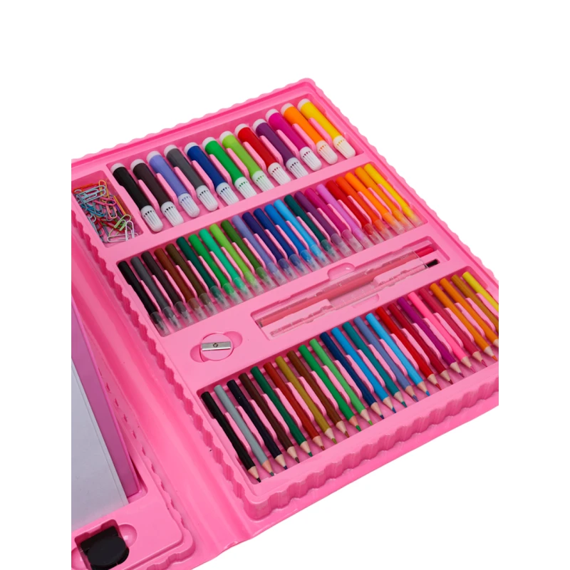 Набор для творчества Super Mega Art Set SS-SET208P, 208 шт, розовый Набор для творчества Super Mega Art Set SS-SET208P, 208 шт, розовый