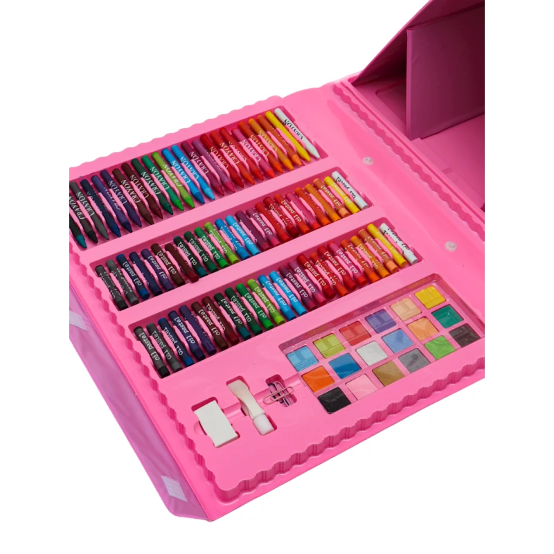 Набор для творчества Super Mega Art Set SS-SET208P, 208 шт, розовый Набор для творчества Super Mega Art Set SS-SET208P, 208 шт, розовый