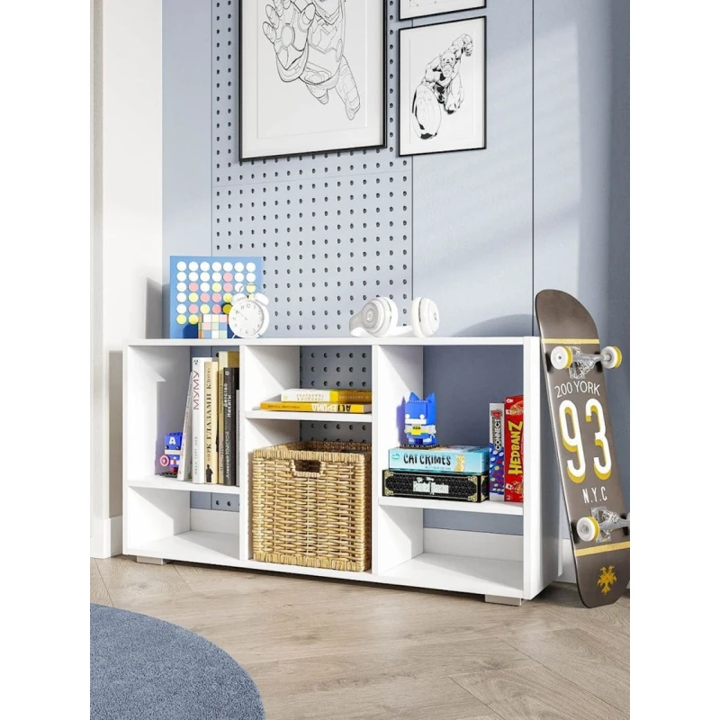 TV üçün tumba 3563_StellajPodTVWhite, 109x55x27 sm, LDSP, ağ TV üçün tumba 3563_StellajPodTVWhite, 109x55x27 sm, LDSP, ağ
