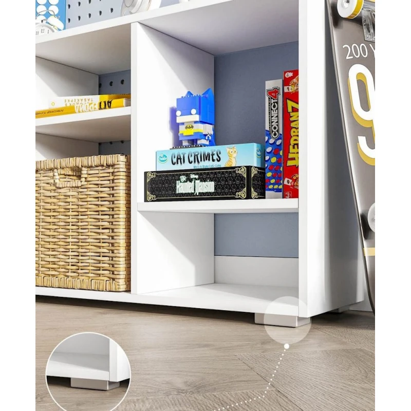 TV üçün tumba 3563_StellajPodTVWhite, 109x55x27 sm, LDSP, ağ TV üçün tumba 3563_StellajPodTVWhite, 109x55x27 sm, LDSP, ağ