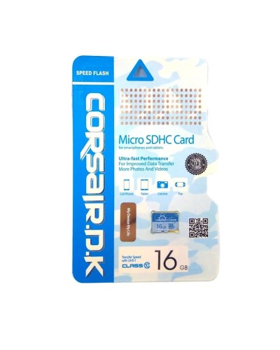 Yaddaş kartı Corsair 16GB microSDHC class 10 UHS-I