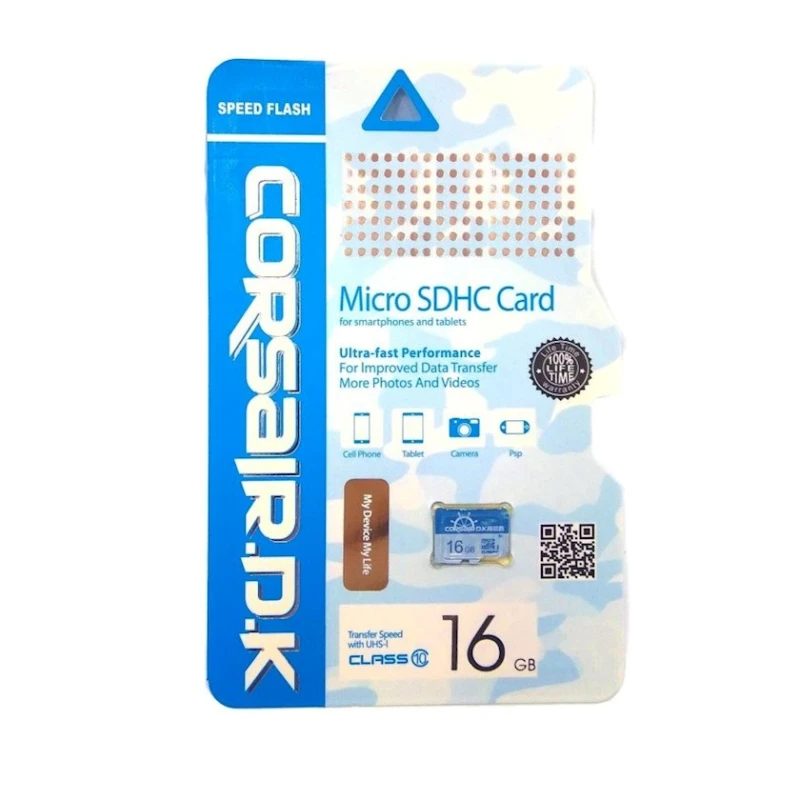 Карта памяти Corsair 16GB microSDHC class 10 UHS-I Карта памяти Corsair 16GB microSDHC class 10 UHS-I
