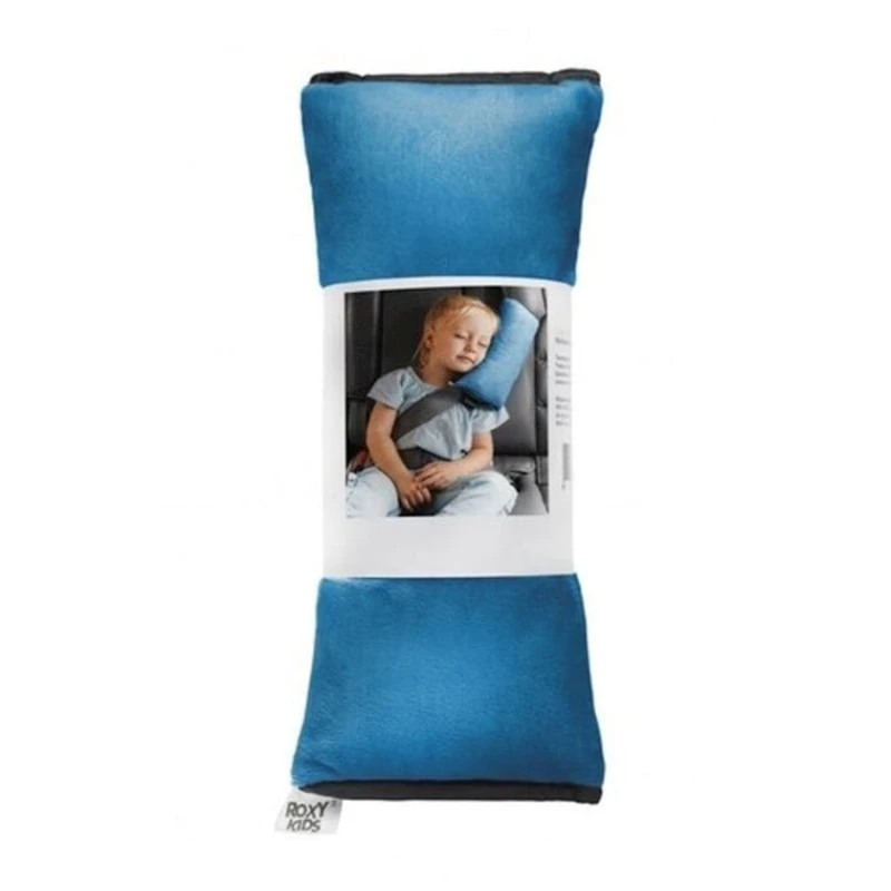 Подушка на ремень безопасности Roxy Kids, синяя Подушка на ремень безопасности Roxy Kids, синяя