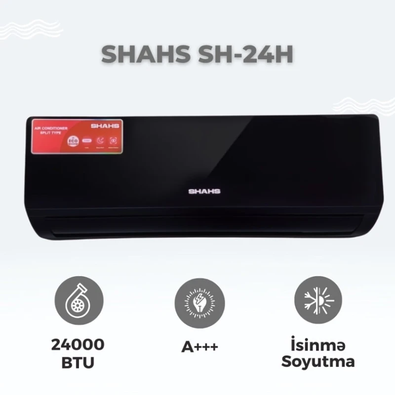 Кондиционер Shahs SH-24BLCK Кондиционер Shahs SH-24BLCK