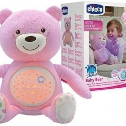 Proyektor-oyuncaq Chicco First Dreams Bear, çəhrayi, 14x36.5x30 sm