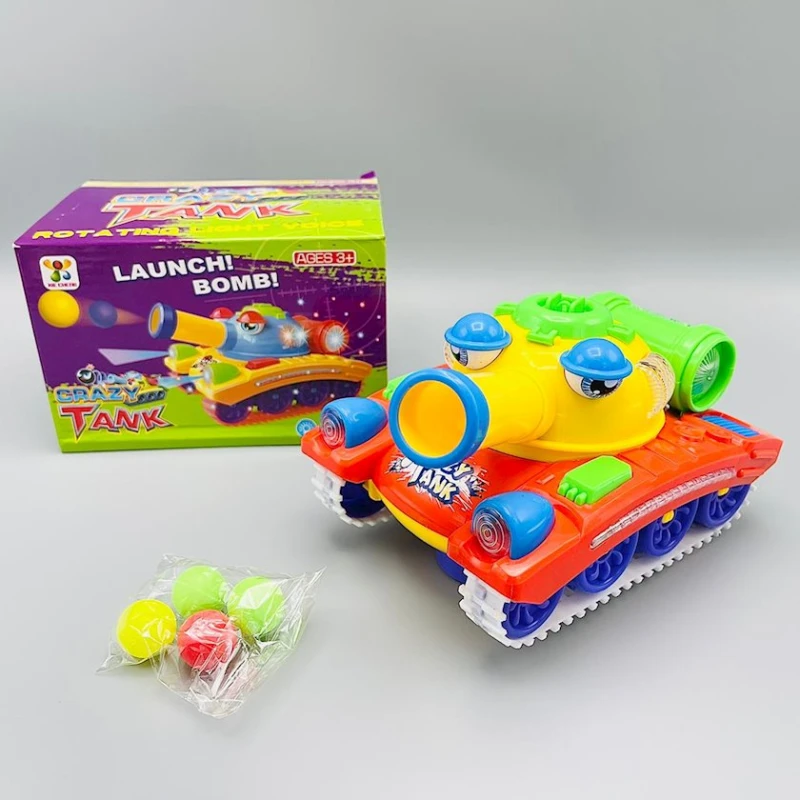 Interaktiv oyuncaq Tank Grazy 7105, 18х12х14 sm, plastik