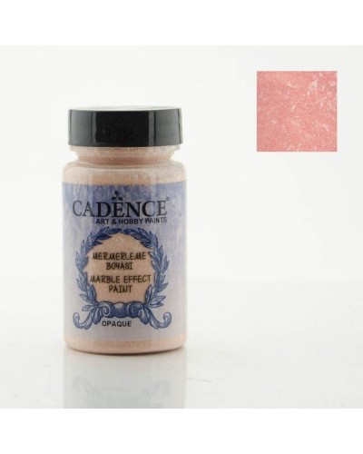 Akril boya Cadence Marble Effect Opaque Light Salmon Pink, mərmər effekti ilə, 90 ml