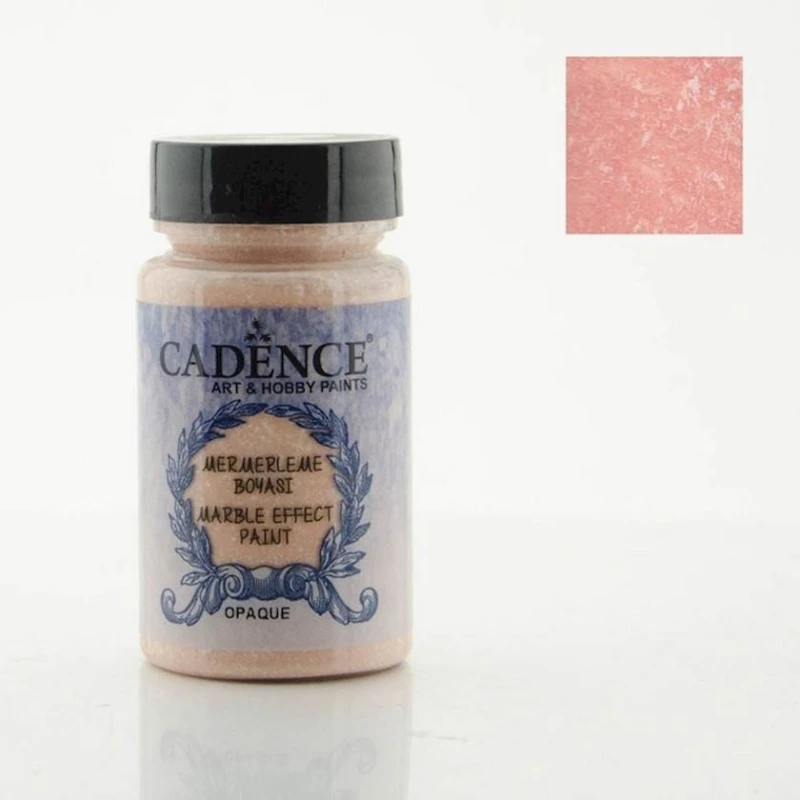 Акриловая краска Cadence Marble Effect Opaque Light Salmon Pink, с эффектом мрамора, 90 мл Акриловая краска Cadence Marble Effect Opaque Light Salmon Pink, с эффектом мрамора, 90 мл