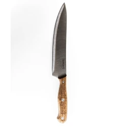 Кухонный нож Lamart 101185, нержавеющая сталь, 30.5 см, серебристый/коричневый