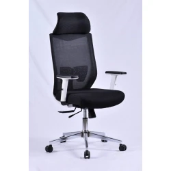 Офисное кресло ERZ 2013, черное, до 130 кг