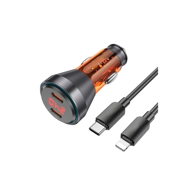 Автомобильное зарядное устройство MyX Graceful PD60W Orange (MY12C)