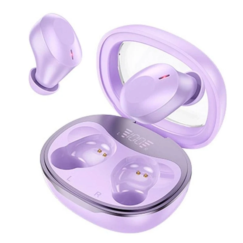 Беспроводные наушники Hoco EQ3 Purple + Проводные наушники Hoco M97 White