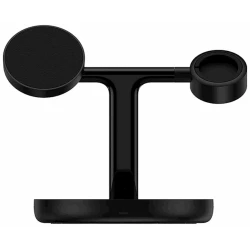 Беспроводное зарядное устройство Baseus Wireless Magnetic Charger Swan 3-in-1 Universal Version WXTE000101, Черный Беспроводное зарядное устройство Baseus Wireless Magnetic Charger Swan 3-in-1 Universal Version WXTE000101, Черный